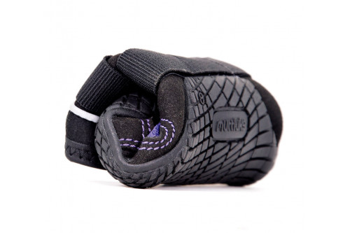 botas zapatos para perros SNOW MUSHER nieve invierno naranja Muttluks, protección y duración de la suela de goma toma 4