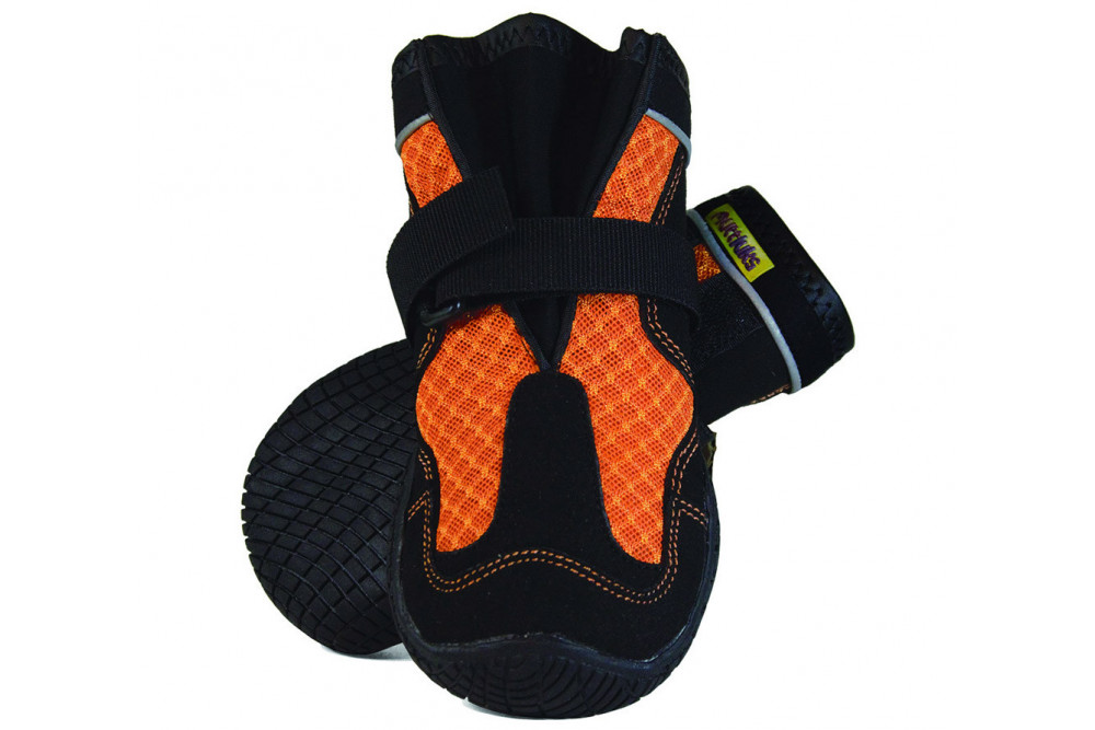 botas zapatos para perros MUD MONSTER gris Muttluks mejores en protección de las almohadillas  y duración toma 4