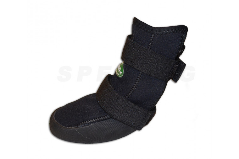 botas zapatos para perros SKO delantera para protección de heridas de patas plantares y usar con vendaje. toma 1