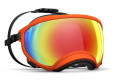 Gafas para perros REX SPECS orange. Protección de los ojos  a rayos UV, partículas,  traumatismos oculares, plasmoma. toma 3