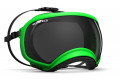 Gafas para perros REX SPECS green neon. Protección de los ojos  a rayos UV, partículas,  traumatismos oculares, plasmoma. toma 1