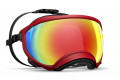 Gafas para perros REX SPECS red rocket. Protección de los ojos  a rayos UV, partículas,  traumatismos oculares, plasmoma. toma 3