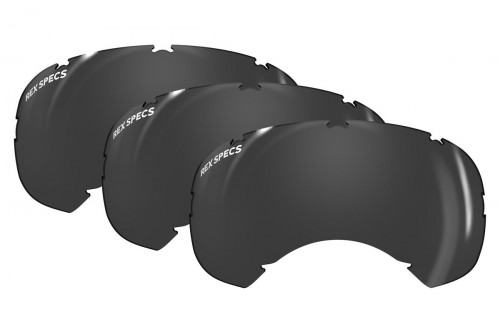 Recambio lentes smoke para gafas Rex Specs. Protección ojos de los perros rayos UV, traumatismos oculares toma 2