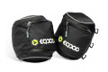 mochila alforja para perros Eqdog FLEX PACK™ II compact negro ajuste y funcionalidad para que sea confortable  toma 1