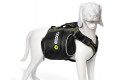 mochila alforja para perros Eqdog FLEX PACK™ II compact negro ajuste y funcionalidad para que sea confortable  toma 3