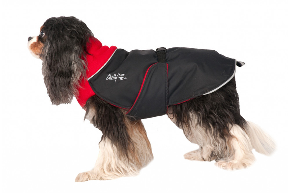 abrigo para perros GREAT WHITE NORTH rojo Chilly Dogs alta protección al perro y pelo corto como galgos, whippets toma 2