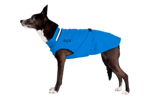 Abrigo polar para perros Chilly SWEATER Negro. Protección contra el frío, viento, agua, lluvia, nieve. toma 4