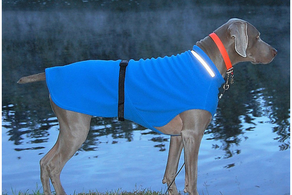 Abrigo polar para perros Chilly SWEATER Negro. Protección contra el frío, viento, agua, lluvia, nieve. toma 9