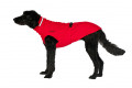 Abrigo polar para perros Chilly SWEATER rojo. Protección contra el frío, viento, agua, lluvia, nieve. toma 2