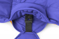 abrigo para perros Ruffwear QUINZEE™ azul ultraligero y empacable, mantiene caliente en invierno, nieve, senderismo toma 4