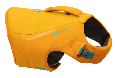 chaleco salvavidas para perros Ruffwear Float Coat™ naranja más flotación y seguridad. rafting, kayak, surfing, paddle. toma 2