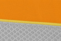 chaleco capa Ruffwear Jet Stream naranja aporta al perro enfriamiento,refleja la radiación solar con máxima cubrición toma 2