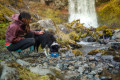 bol plegable para perros Quencher™ Ruffwear ideal para mochila, senderismo, trekking, running, viajes toma 17