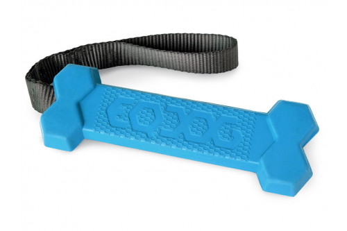 juguete para perros Fetcher Eqdog con latex. Resistente, con una cuerda para lanzar a mayor distancia. toma 1