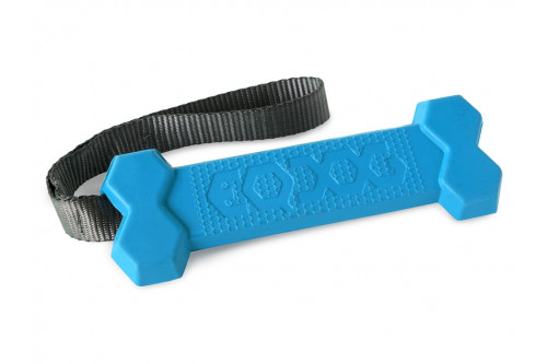 juguete para perros Fetcher Eqdog con latex. Resistente, con una cuerda para lanzar a mayor distancia. toma 2