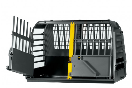 transportin jaula de coche para dos perros Variocage DOBLE XLL son los más seguros e innovadores. toma 1