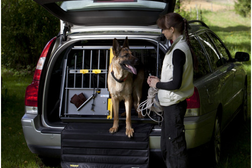 transportin jaula de coche para dos perros Variocage DOBLE XLL son los más seguros e innovadores. toma 7