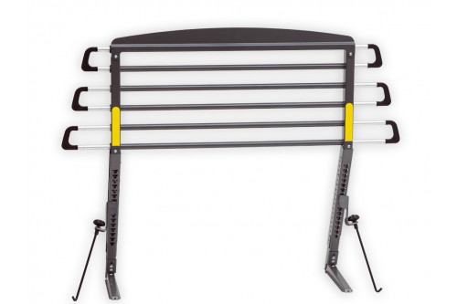 barrera separador de seguridad para perros en coches VarioBarrier  MIMSafe (Suecia) está ensayada en test de impacto toma 1