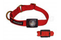 Luz led roja alta visibilidad y seguridad para perro. Uso en collares, arneses y correas. Resistente, sumergible toma 4