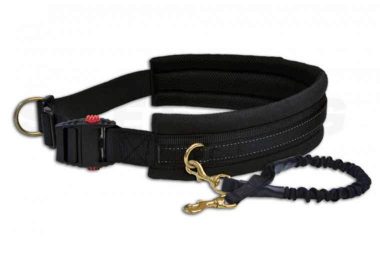 Cinturón WOLF TREKKER multifuncional para perros running, senderismo, trekking, posibilita llevar varios perros toma 1