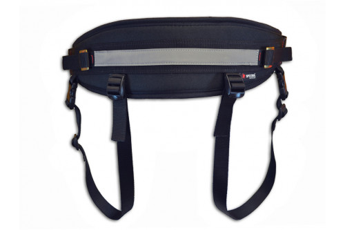 Cinturón canicross skijoring CX-GO DUAL. con perneras, confortable en competición toma 2