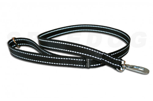 Cinturón de canicross y skijoring BAGGEN REFLEX.  cinturón confortable en competición.  cinturón para correr toma 6