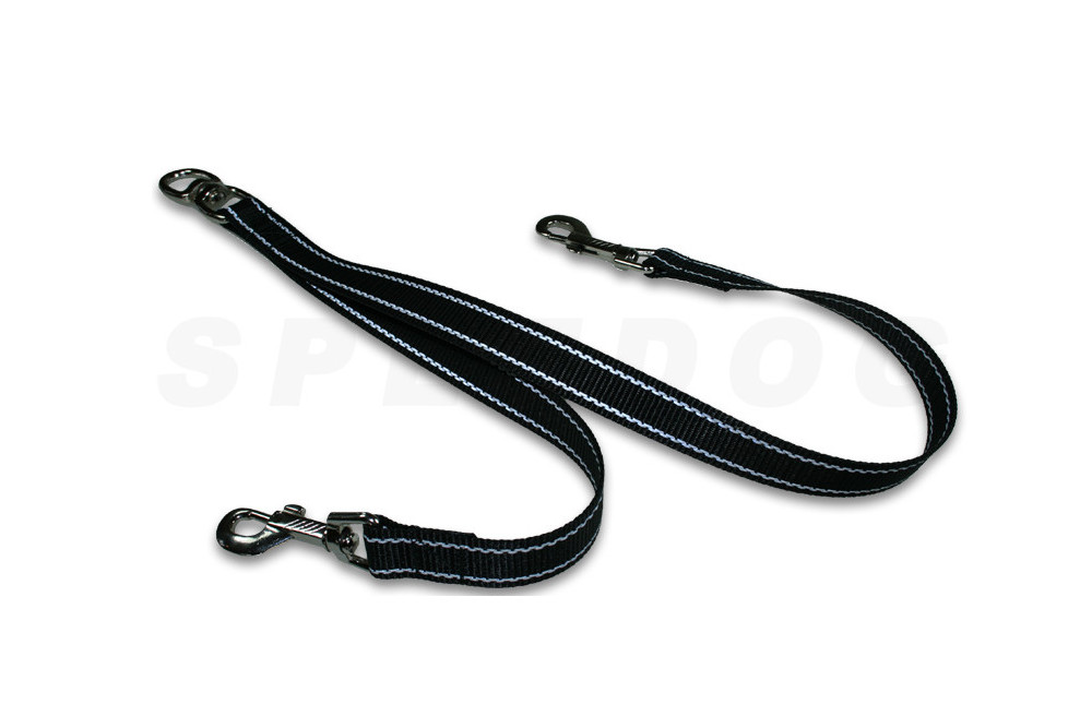 Cinturón de canicross y skijoring BAGGEN REFLEX.  cinturón confortable en competición.  cinturón para correr toma 7