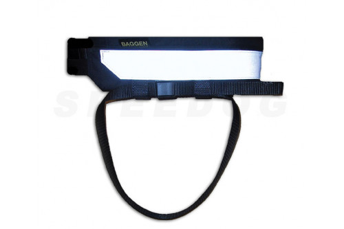 Cinturón de canicross y skijoring BAGGEN REFLEX.  cinturón confortable en competición.  cinturón para correr toma 8