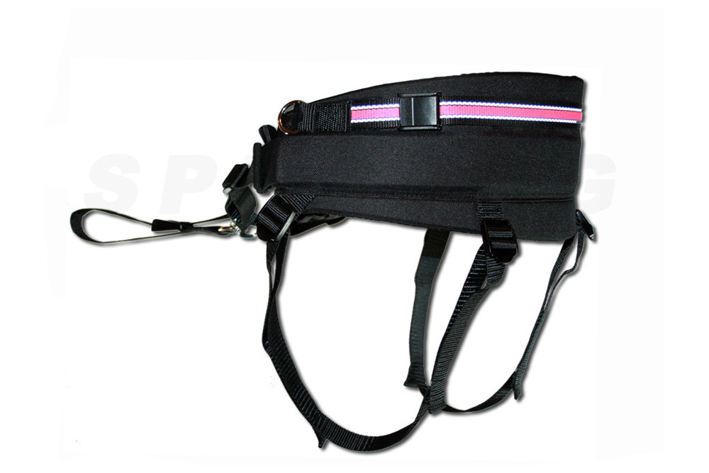 Cinturón canicross skijoring BAGGEN SOFT BELT. confortable en competición.  El cinturón para correr toma 3
