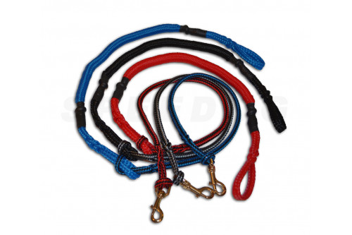 Línea perros para Canicross con elástico. canicross, skijoring, trekking. con amortiguardor para absorber tirones toma 1