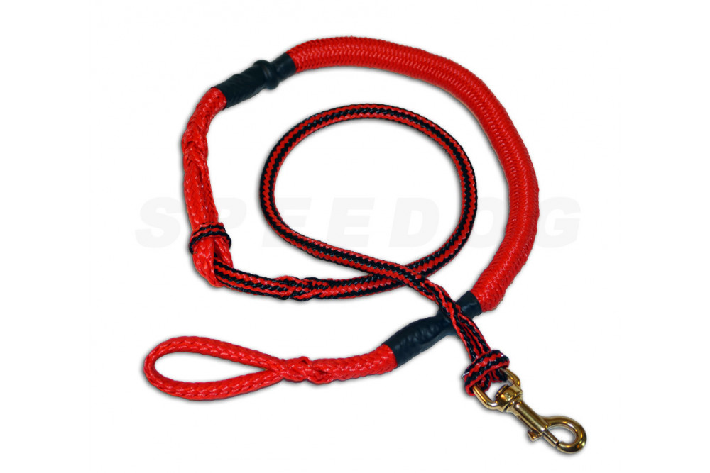 Línea perros para Canicross con elástico. canicross, skijoring, trekking. con amortiguardor para absorber tirones toma 3