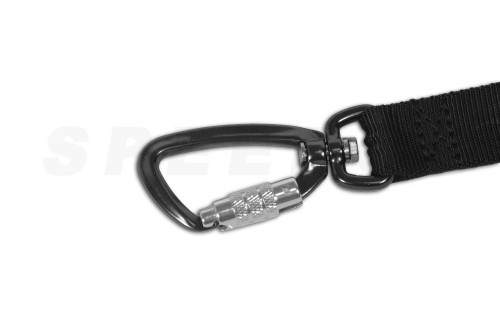 Línea para Canicross Control air reflex con elástico Speedog. canicross, skijoring, trekking, amortiguardor para tirones toma 3