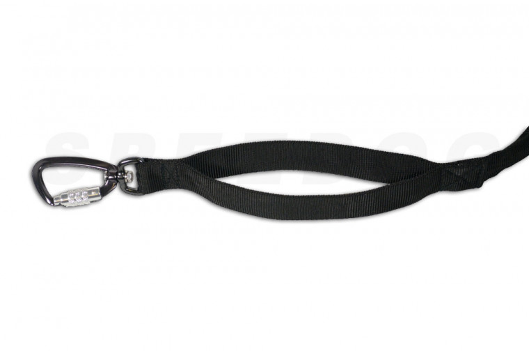 Línea para Canicross Control con elástico Speedog.  Las lineas para perros usadas en canicross, skijoring, trekking toma 1 2