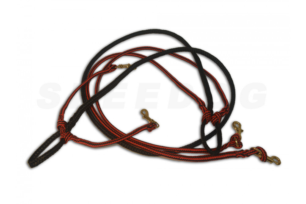 Línea de tiro para perros, Módulo Mushing 2 PERROS CUERDA COMPLETO. Ligero y resistente toma 2