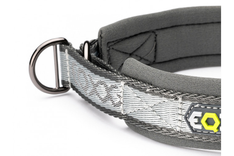 collar para perros Pro Collar gris Eqdog zona de auto-apriete 2