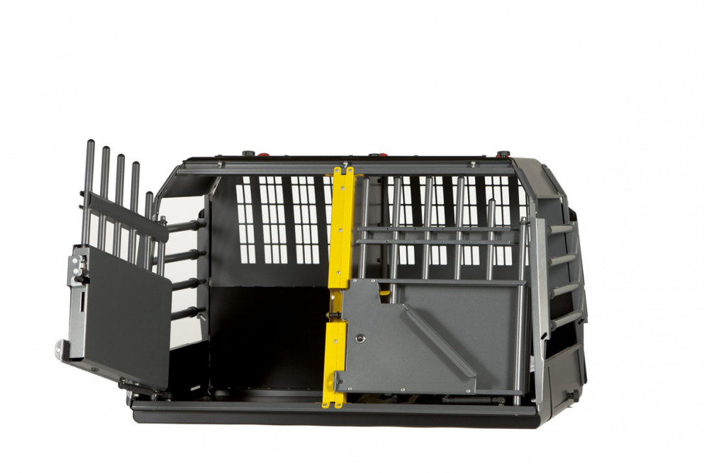 transportin jaula de coche para dos perros Variocage DOBLE S son los más seguros e innovadores. toma 1