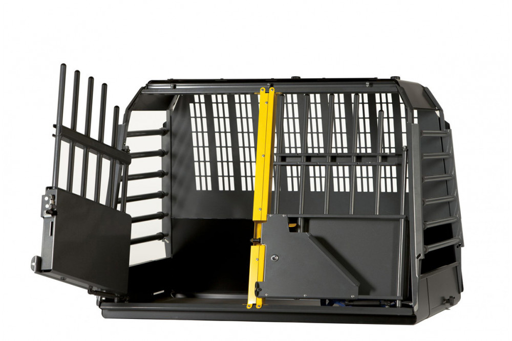 transportin jaula de coche para dos perros Variocage DOBLE XL son los más seguros e innovadores. toma 1
