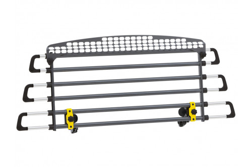 barrera separador de seguridad para perros en coches VarioBarrier HR M MIMSafe (Suecia) está ensayada en test de impacto. toma 1