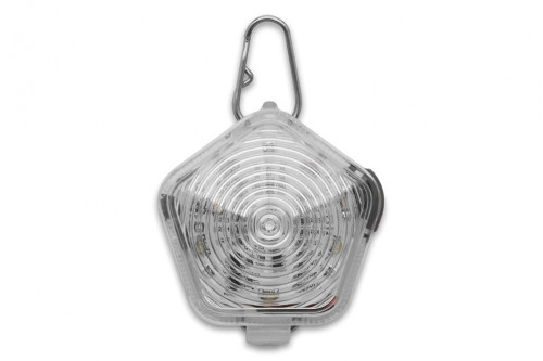 luz de seguridad para perros Ruffwear THE BEACON™ resistente, impermeable, muy visible.  Recargable USB. toma 1