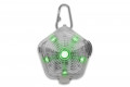 luz de seguridad para perros Ruffwear THE BEACON™ resistente, impermeable, muy visible.  Recargable USB. verde 1
