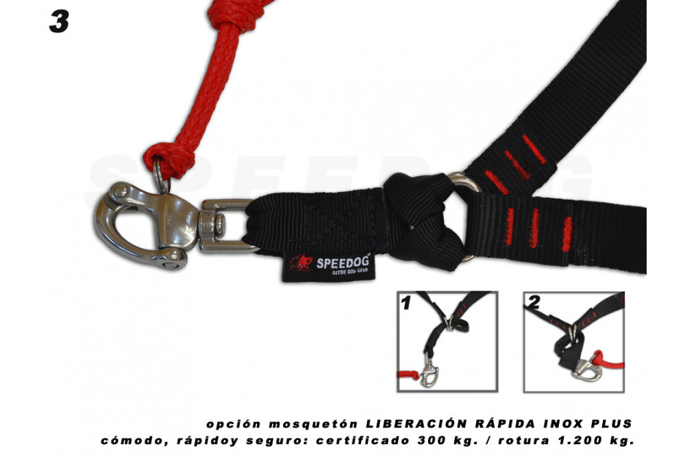 Pack, equipación canicross Dragrattan Xback Cx-Go Plus. canicross, skijoring, bikejoring, incluye arnés, cinturón y linea toma 6