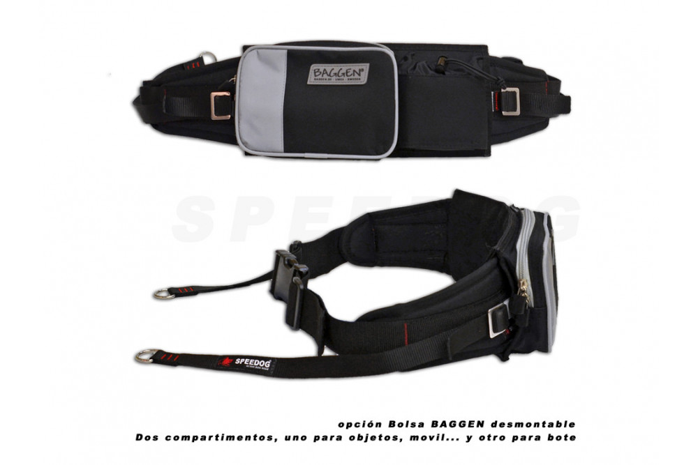 Pack, equipación canicross Dragrattan Xback Cx-Go Plus. canicross, skijoring, bikejoring, incluye arnés, cinturón y linea toma 7