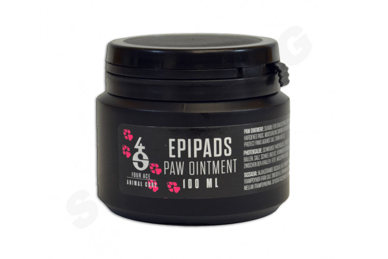 EPI PADS Fyra Ess pomada crema para tratamiento y cura de almohadillas plantares de los perros. Efectiva fórmula Sueca. 1