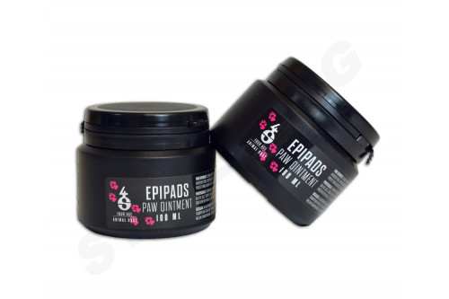 EPI PADS Fyra Ess pomada crema para tratamiento y cura de almohadillas plantares de los perros. Efectiva fórmula Sueca.