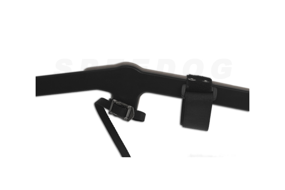 Soporte acoplador SCOOTER BAYONET para bicicleta y patinetes.  para que la correa no se enrede en la rueda. Bikejoring. toma 2