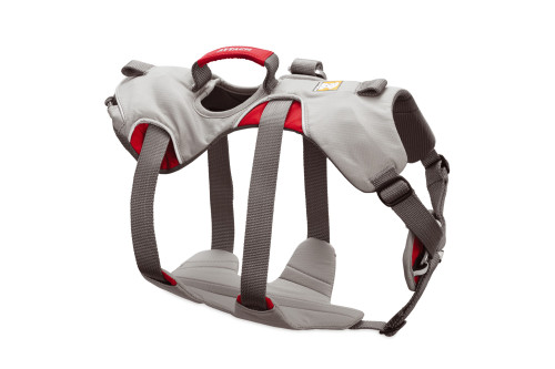 arnés para perros Ruffwear DoubleBlack™ resistencia testada elevar y descender perro zonas expuestas. Rescate, montañismo toma 2