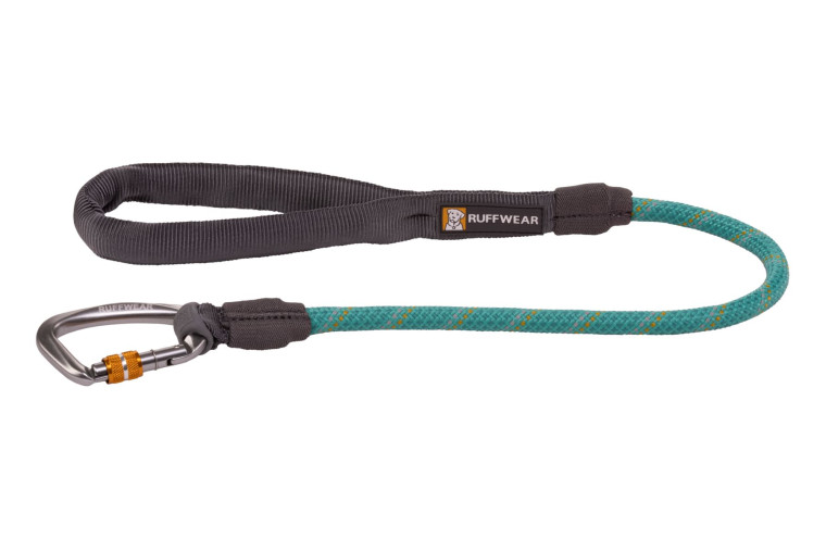 correa para perros Knot-a-Long™ de Ruffwear, resistente cuerda y mosquetón de duraluminio con cierre de seguridad toma 1