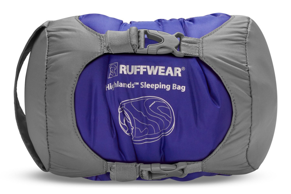 Cama Ruffwear Highlands M plegada