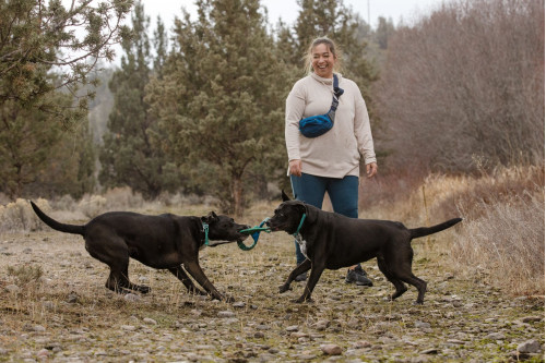 El juguete para perros Pacific Ring™ Ruffwear diseño versátil permite muchos tipos de actividades.  Interactivo toma 9