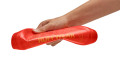 El juguete para perros Camp Flyer™ de Ruffwear es un disco ligero que se puede usar de bebedero. rojo 3
